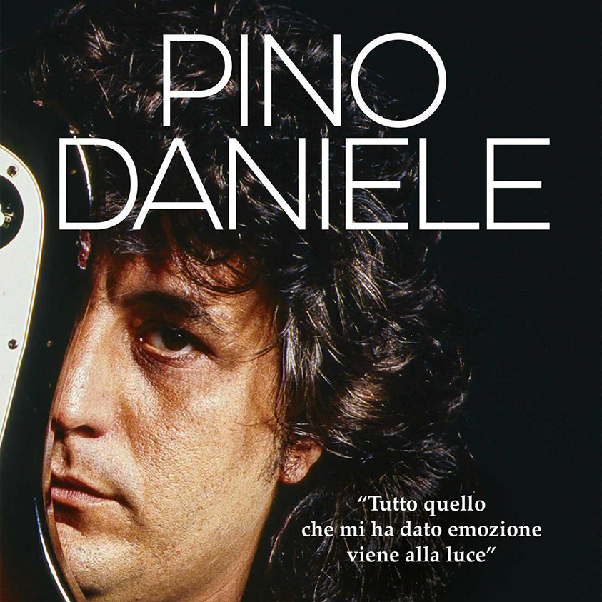Pino Daniele copertina libro di Alessandro Daniele